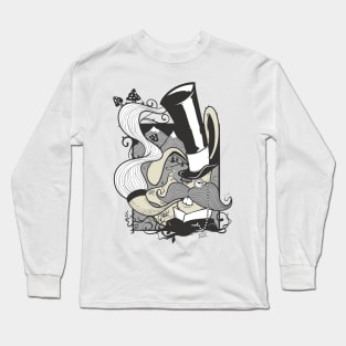 Gentleman Rabbit Long Sleeve T-Shirt